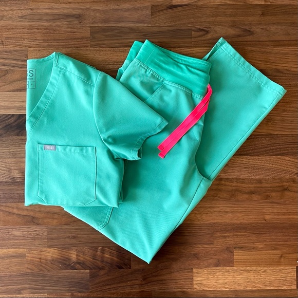 Figs Pants - 🦄 FIGS OG Surgical Green SET: Catarina / Kade - NWOT!